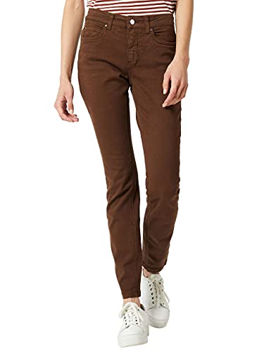 MAC Jeans Damen Dream Skinny Jeans, Fawn Brown PPT, 32W / 30L von MAC Jeans