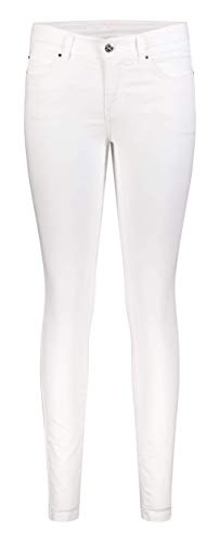 MAC Jeans Damen Dream Skinny Jeans, Weiß (White Denim D010), W46/L30 von MAC Jeans