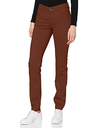 MAC Jeans Damen Dream Slim Jeans, 277r Braun Bison PPT, 32W x 28L von MAC Jeans