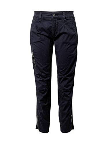 MAC Jeans Damen Rich Cargo Cotton Hose, 198R (Dark Blue), 34/28, 34W / 28L von MAC Jeans