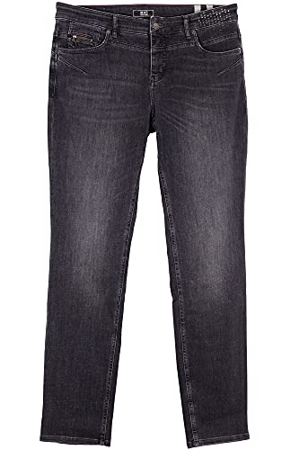 MAC Jeans Damen Rich Slim Glam Pocket Jeans, D957 Black Night Authentic, 42/32 von MAC Jeans