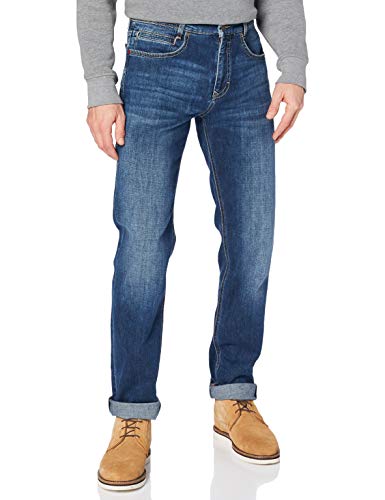 MAC Jeans Herren arne Jeans, Authentisches 3D-Waschen, H690, Dunkelblau, 33W x 34L von MAC Jeans