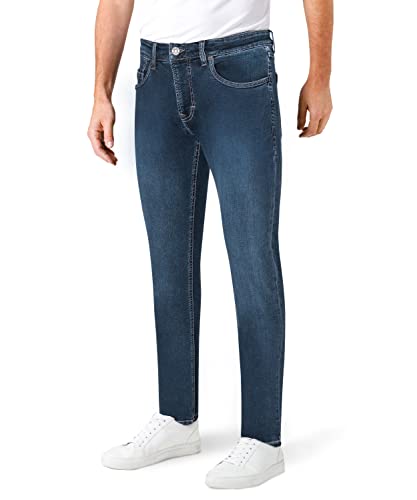 MAC Jeans Herren Arne Pipe Jeans, H634 Peached Dark Blue von MAC Jeans