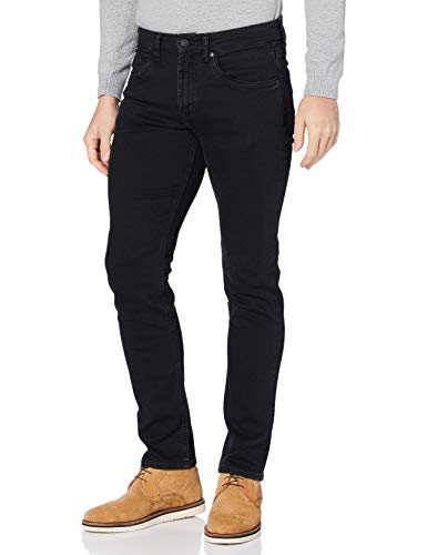 MAC Jeans Herren Arne Pipe Jeans, H892 Black Black Washed, 34/30 von MAC Jeans