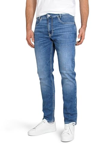 MAC Jeans Herren Arne Pipe Slim Jeans, H471 Midblue Vintage wash von MAC Jeans