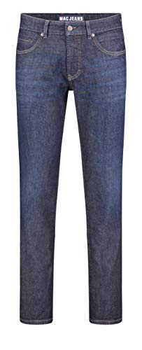 MCA Herren Arne Pipe Straight Jeans, per Pack Blau (Dark Rinsed 3D H709), W33/L34 (Herstellergröße: 33/34) von MAC Jeans