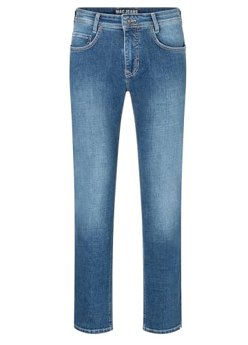 MAC Jeans Herren Arne Straight Jeans, Cross Denim 0972.H566 Authentic Blue Used von MAC Jeans