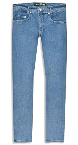 MAC Jeans Herren Arne Straight Jeans, H306 Light Indigo Stonewash von MAC Jeans