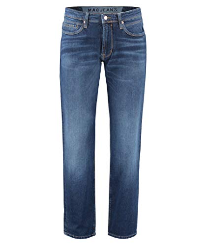 MAC Jeans Herren Ben Straight Jeans, Blau (Carbon Blue Authentic Wash H666), W31/L32 von MAC Jeans