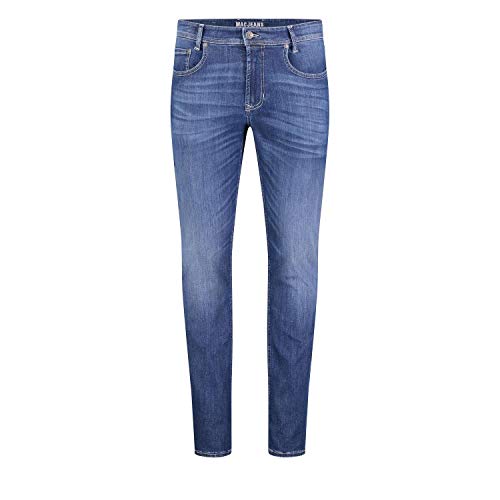 MAC JEANS Herren MACFLEXX Straight Jeans, Blau (Deep Blue Vintage Wash H559), 38W / 30L von MAC Jeans