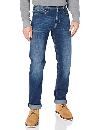 MAC Jeans Herren arne Jeans, Authentische 3D-Wäsche H690 Dunkelblau, 38W x 30L von MAC Jeans