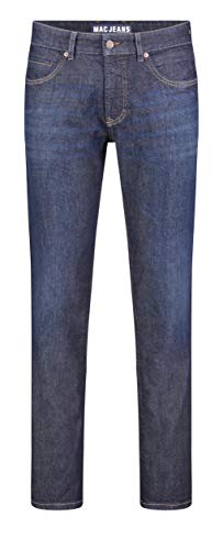 MCA Herren Arne Pipe Straight Jeans, per Pack Blau (Dark Rinsed 3D H709), W32/L34 (Herstellergröße: 32/34) von MAC Jeans