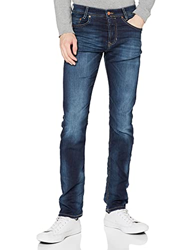 MCA Herren Jog'n Jeans Straight Jeans, per Pack Blau (3D Dark Authentic Wash H785), W34/L36 (Herstellergröße: 34/36) von MAC Jeans