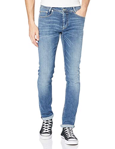 MAC Jeans Herren Stan Jeans, Authentic Wash Mid Blue, 35W 34L EU von MAC Jeans