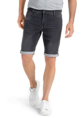 MAC Jeans Herren Jog'n Jeans Light Sweat Denim Bermuda Shorts, H830 Dark Grey Used von MAC Jeans