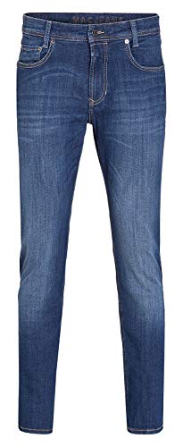 MAC Jeans Herren MACFLEXX Slim Jeans, Blau (Deep Blue Authentic Wash H554), W30/L34 von MAC Jeans