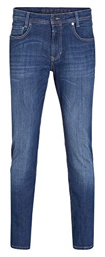 MAC Jeans Herren MACFLEXX Slim Jeans, Blau (Deep Blue Authentic Wash H554), W32/L34 von MAC Jeans