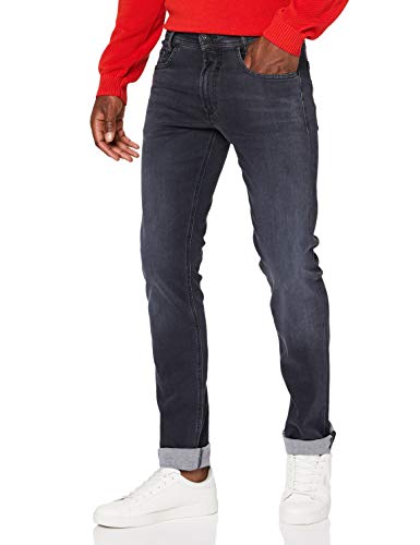 MAC JEANS Herren MACFLEXX Straight Jeans, Grau (Authentic Dark Grey H849), 29W / 34L von MAC Jeans