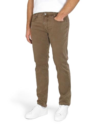 MAC Jeans Herren Macflexx Straight Jeans, Hazelnut 253W von MAC Jeans