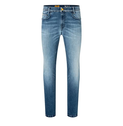 MAC Jeans Herren Macflexx Straight Jeans RUF Driver Pants, H239 Venice Blue Used von MAC Jeans