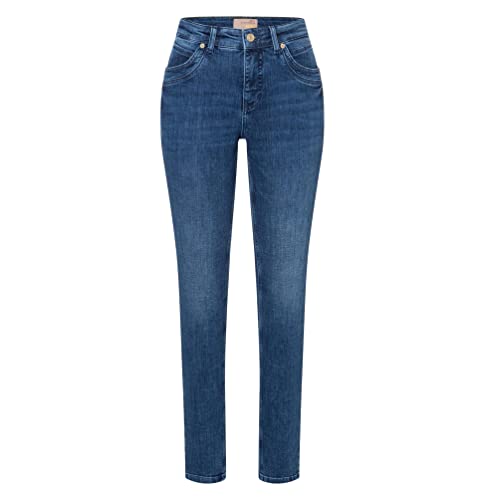 MAC Jeans Mac Damen Jeans Mel, Light Authentic Denim 0389l262090 Blau4 34-28 von MAC Jeans