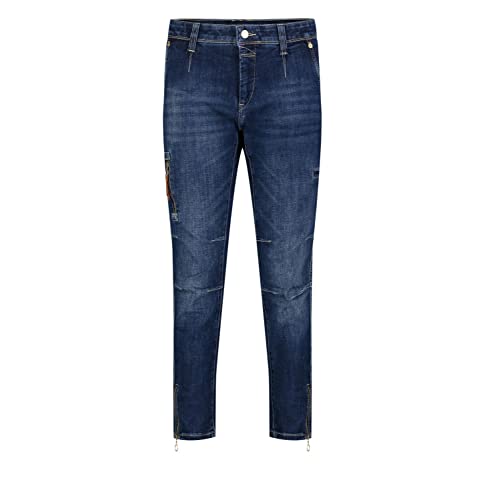 MAC Jeans Mac Damen Jeans Rich, Light Authentic Denim 0389l237797 Dark Blue Net Wash 42-26 von MAC Jeans