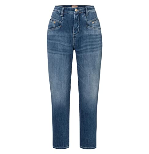 MAC Jeans Mac Damen Jeans Rich Carrot, Light Authentic Denim 0389l261090 Blau1 32-26 von MAC Jeans