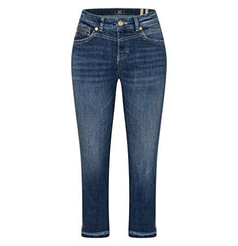 MAC Jeans Mac Damen Jeans Rich Slim, Light Authentic Denim 0389l575590 Blau1 40-26 von MAC Jeans