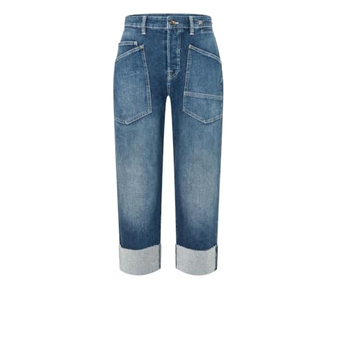 MAC Jeans MAC Lässige Baggy Denim in Mid Blue Commercial Authentic 42 von MAC Jeans