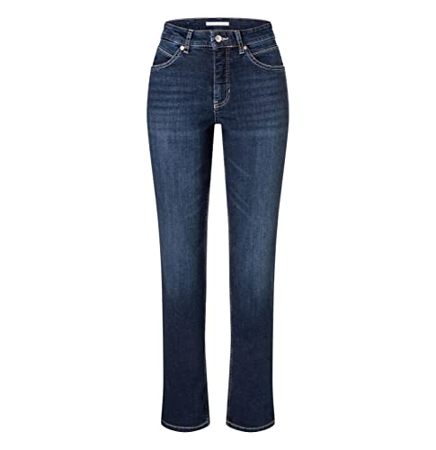 MAC Melanie - 2er Pack Damen Jeans in Verschiedene Farbvarianten, Farbe:D845 blau, Größe:W36/L32 von MAC Jeans