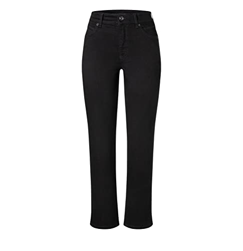 MAC Melanie - 2er Pack Damen Jeans in Verschiedene Farbvarianten, Farbe:D999 schwarz, Größe:W44/L28 von MAC Jeans
