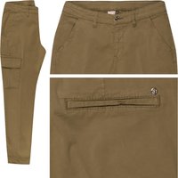 MAC Rich Cargo 7/8 Chino Baumwollhose martini olive 40 von MAC Jeans