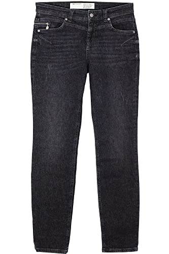 MAC Rich Slim Stretchjeans Jeans Damen Straight Fit Slim Leg, Farbe:anthrazit, Damengrößen:38, Hosenlänge:L32 von MAC Jeans