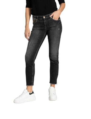 MAC Rich Slim chic Light Authentic Denim Damen Jeans ash wash Art.Nr. 0389L576290 D927*, Größe:W34/L26, Farbe:D927 ash wash von MAC Jeans