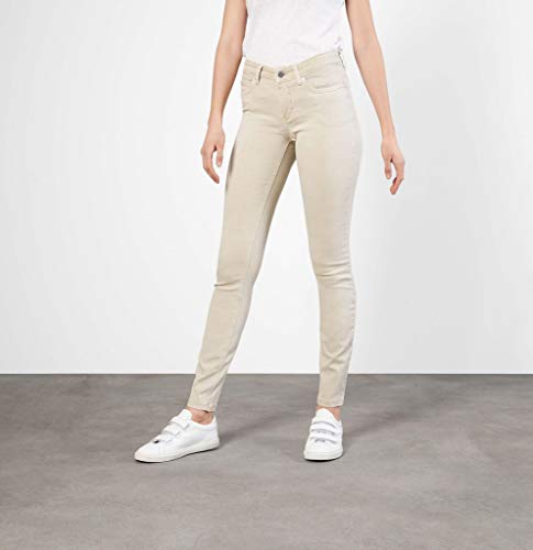 MCA Damen Dream Skinny Straight Jeans, per Pack Beige (Smooth Beige 214W), W46/L30 (Herstellergröße: 46/30) von MAC Jeans