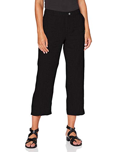 MCA Damen Nora Cropped Bootcut Jeans, per Pack Schwarz (Black 090), W36 (Herstellergröße: 36/Ol) von MAC Jeans