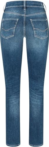 Mac - Damen 5-Pocket Jeans, Dream Authentic (5412-90-0357L), Größe:W40, Länge:L32, Farbe:medium Blue Basic wash (D675) von MAC Jeans