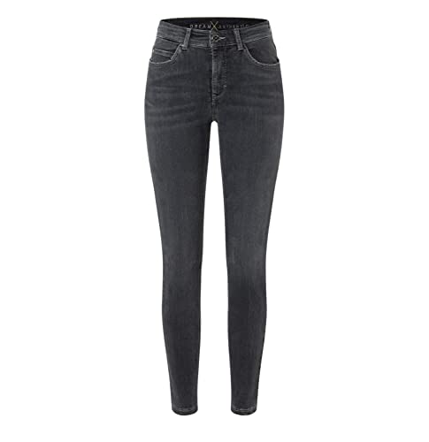 MAC Jeans Damen Dream Skinny ash net wash - 34/30, Grey Denim von MAC Jeans