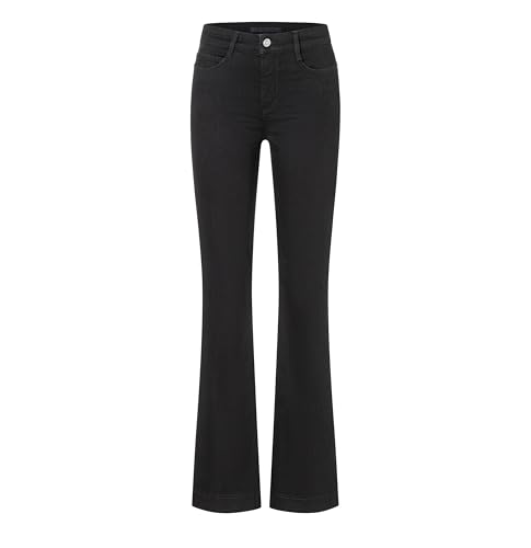 Mac Damen Jeans Hose Boot Authentic Stretch Denim Black 0387L522090 D999 von MAC Jeans