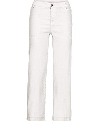 Mac Damen Jeans Nora White Weiss - 36/OL von MAC Jeans