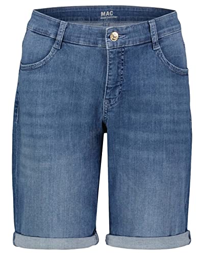 Mac Damen Jeansshorts Shorty Stoned Blue (81) 42/09 von MAC Jeans
