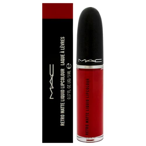 MAC, RETRO MATTE LIQUID LIP COLOUR - RUBY PHEW!, 5 ML. von MAC