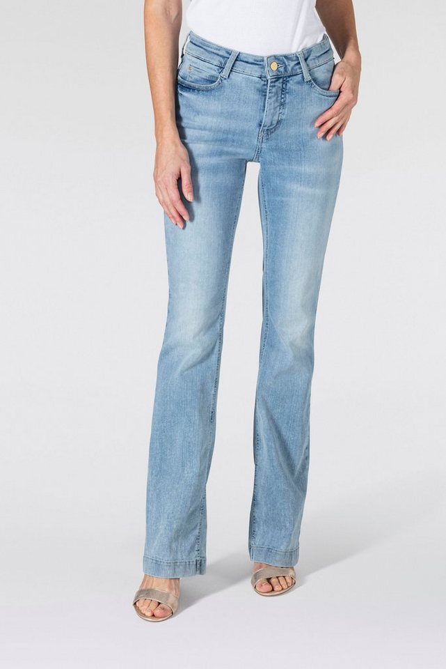 MAC Bootcut-Jeans Dream-Boot Gerade geschnitten mit leicht ausgestelltem Bein von MAC