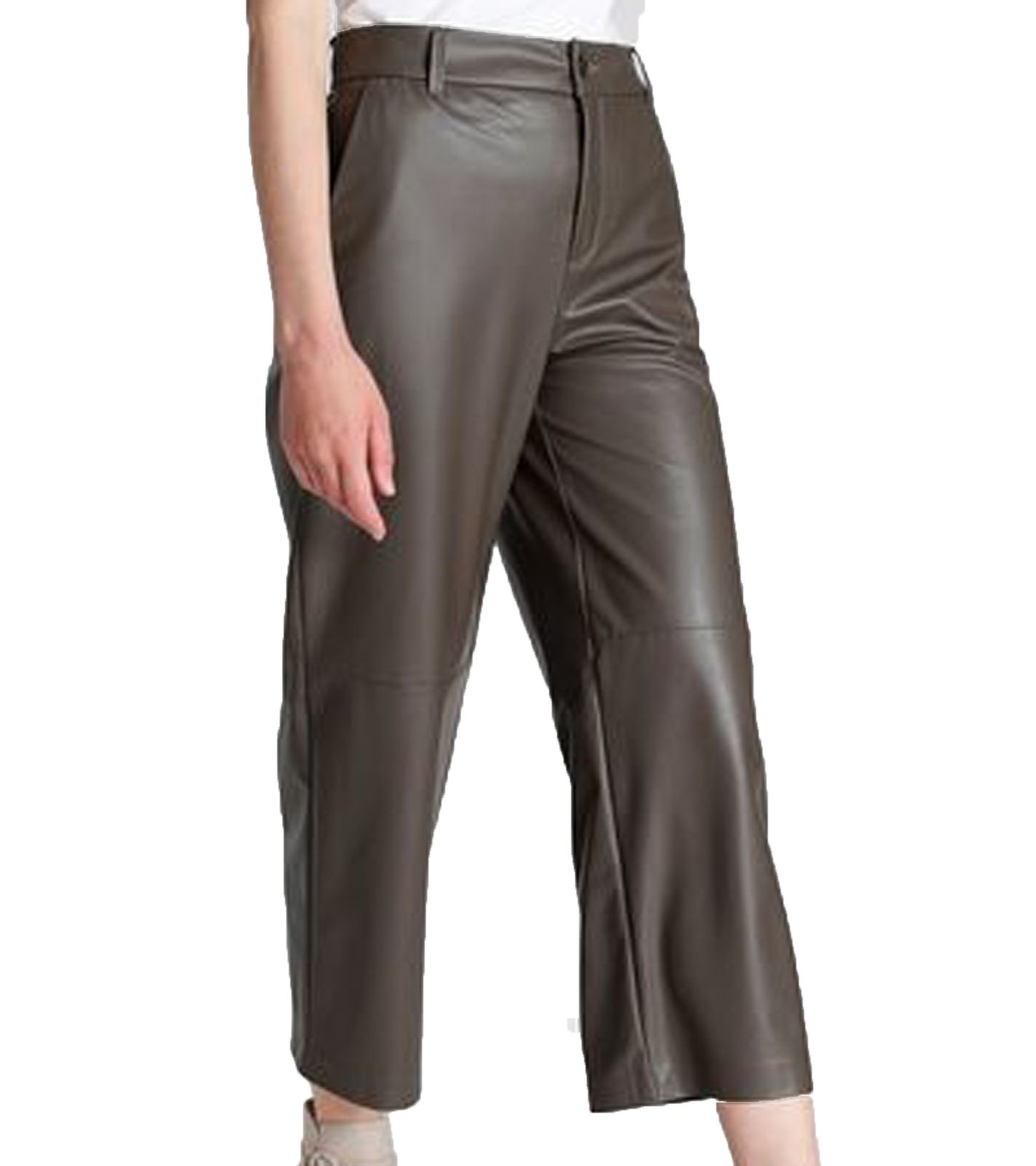 MAC Chiara Cropped vegane Damen Hose in verkürztem Schnitt 91265201 Braun von MAC