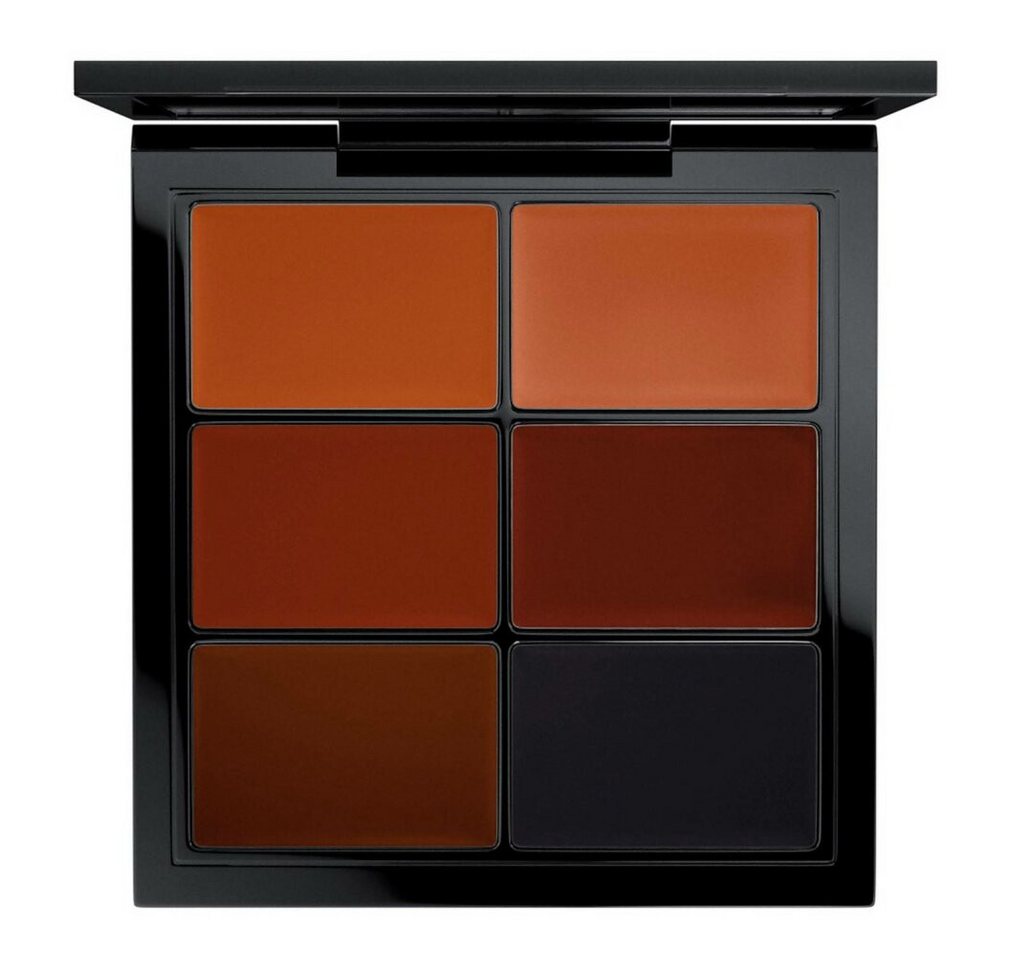 MAC Concealer-Palette Studio Fix Coverage & Correction Konturierungspalette Extra Deep 6 g von MAC