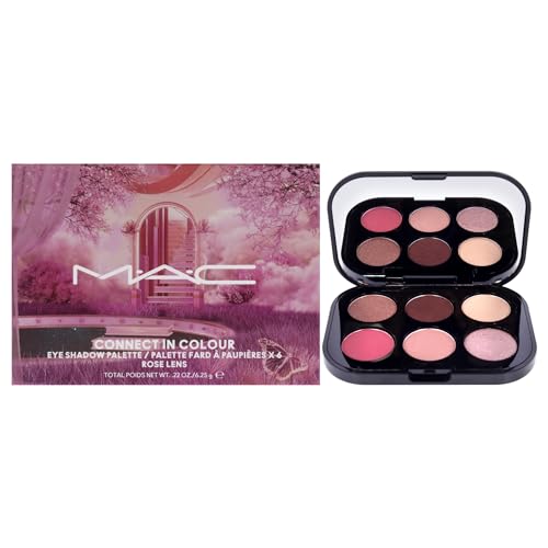 MAC Connect In Colour Eyeshadow Palette x6 - Rose Lens, 6,25 g von MAC