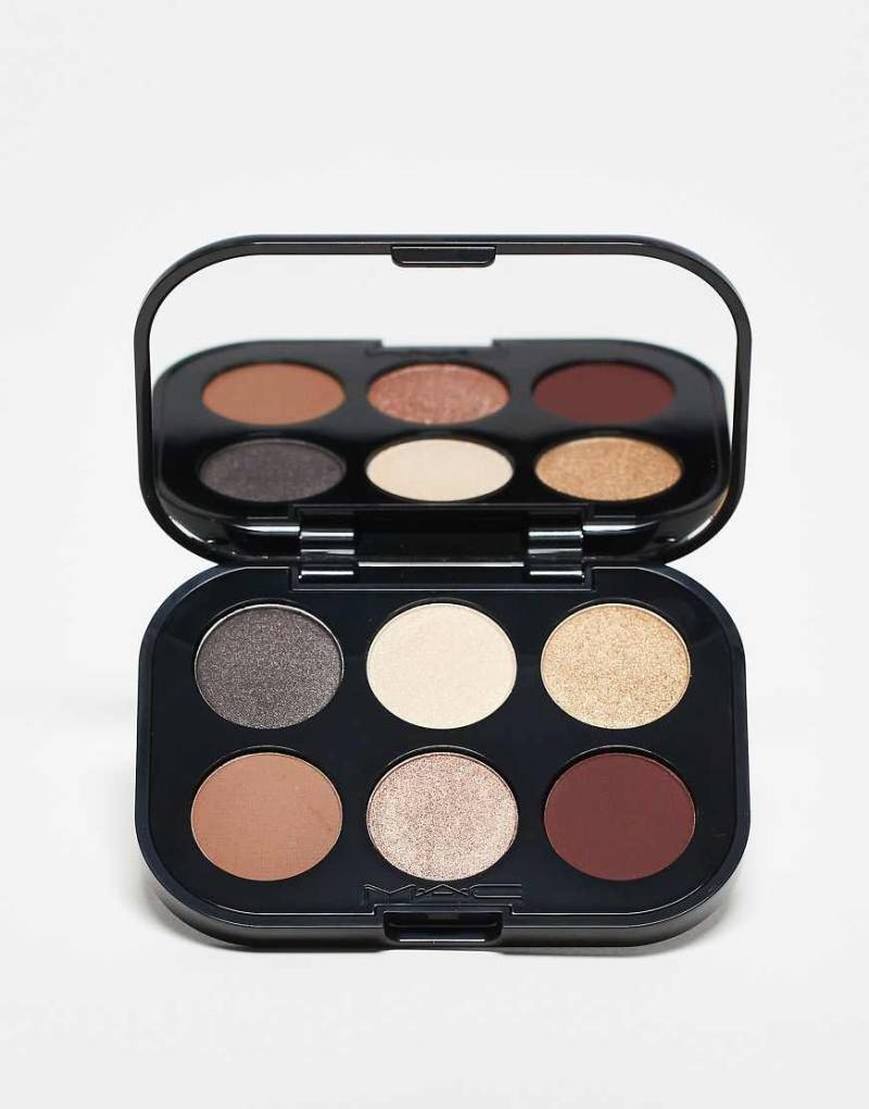 MAC - Connect In Colour x 6 - Lidschatten-Palette in der Farbe Intimate Nudes-Bunt von MAC