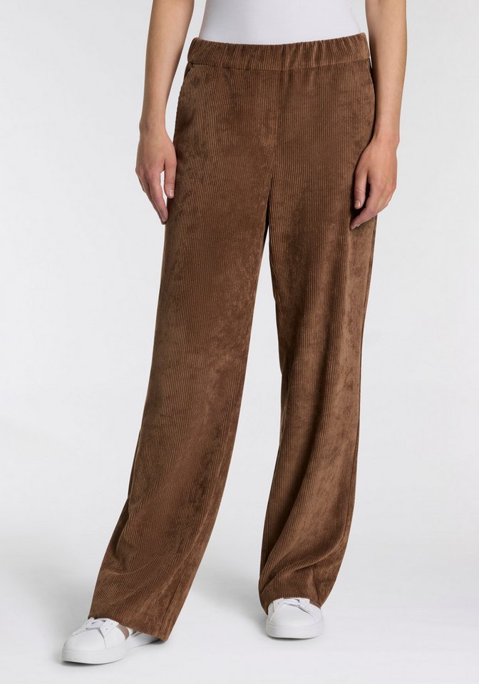 MAC Cordhose CHIARA mit weitem Bein von MAC