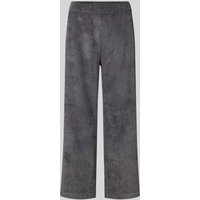 MAC Cropped Cordhose mit elastischem Bund Modell 'CHIARA' in Anthrazit, Größe 32 von MAC