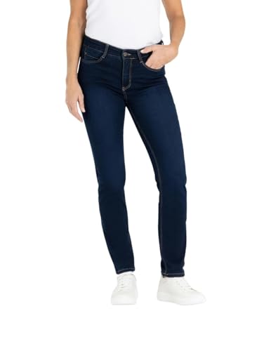 MAC Jeans Damen Dream Slim Jeans, Blau (Dark Washed D826), W38/L30 von MAC Jeans